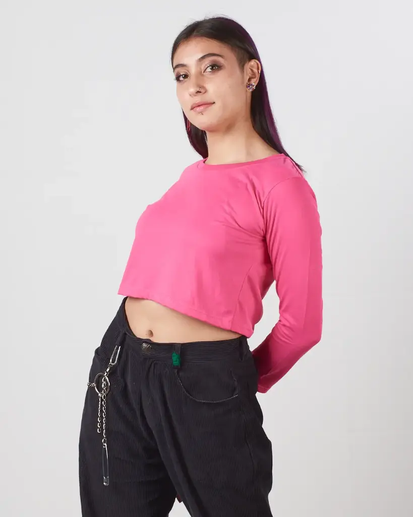 Buzo Crop Top Mujer PROMO