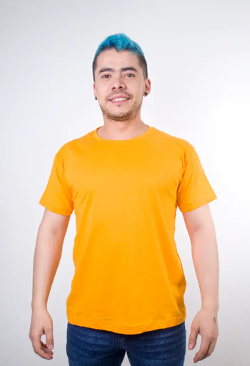 Camiseta Cuello Redondo Algodón Premium Hombre PROMO
