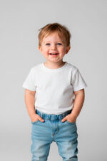 Camiseta Cuello Redondo Piqué Niño PROMO
