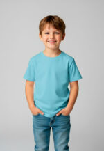 Camiseta Cuello Redondo Algodón Premium Niño PROMO