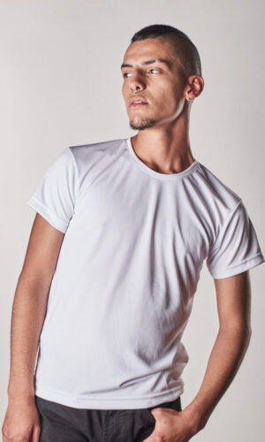 Camiseta Cuello Redondo Poliéster Sudáfrica Hombre