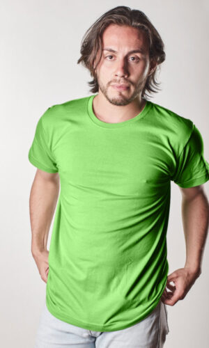 Camiseta Cuello Redondo Polialgodon Reciclado Hombre