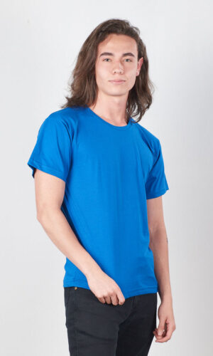 Camiseta Cuello Redondo Algodón Premium Hombre