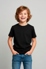 Camiseta Cuello Redondo Polialgodón Niño