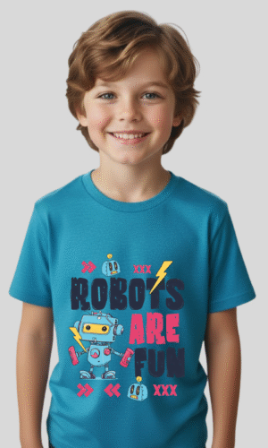 Camiseta Robot Niño
